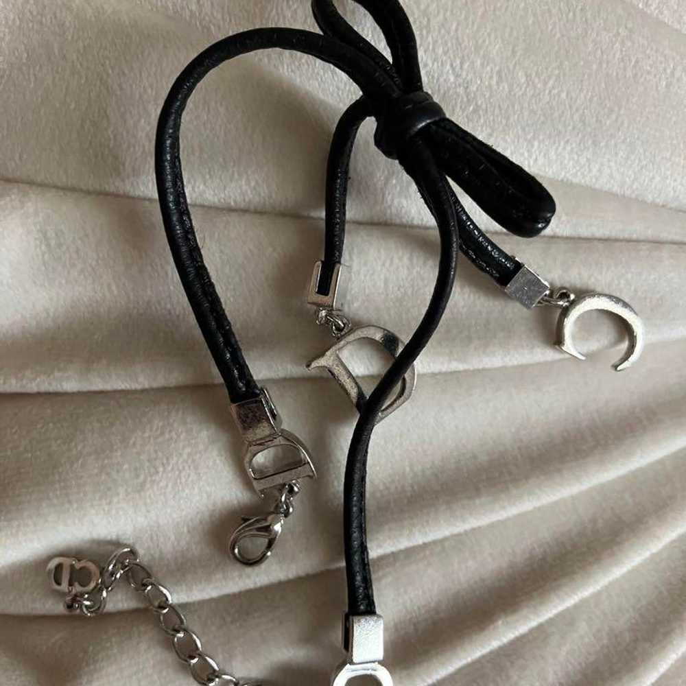 【Dior】Ribbon Genuine Leather Bracelet - image 9