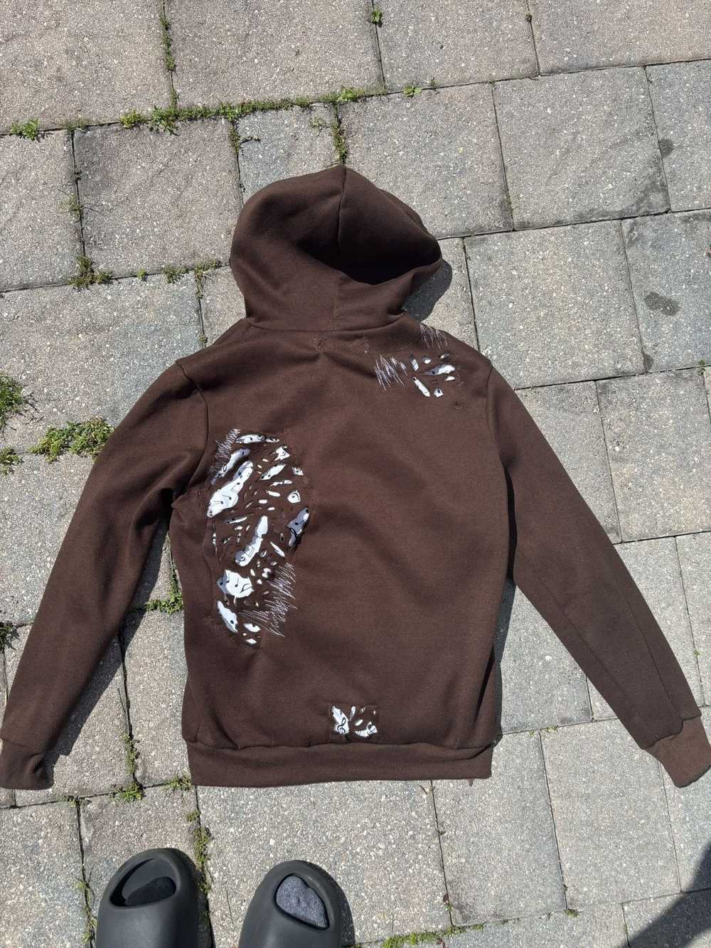 REWARD IF FOUND × Vintage scabbed symphony hoodie - image 2