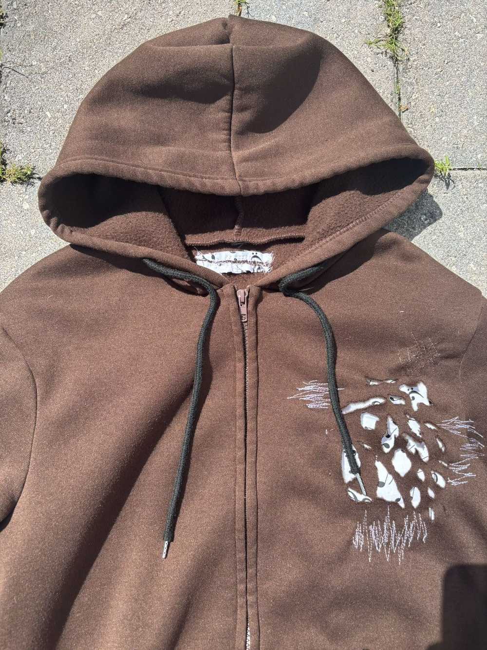 REWARD IF FOUND × Vintage scabbed symphony hoodie - image 3