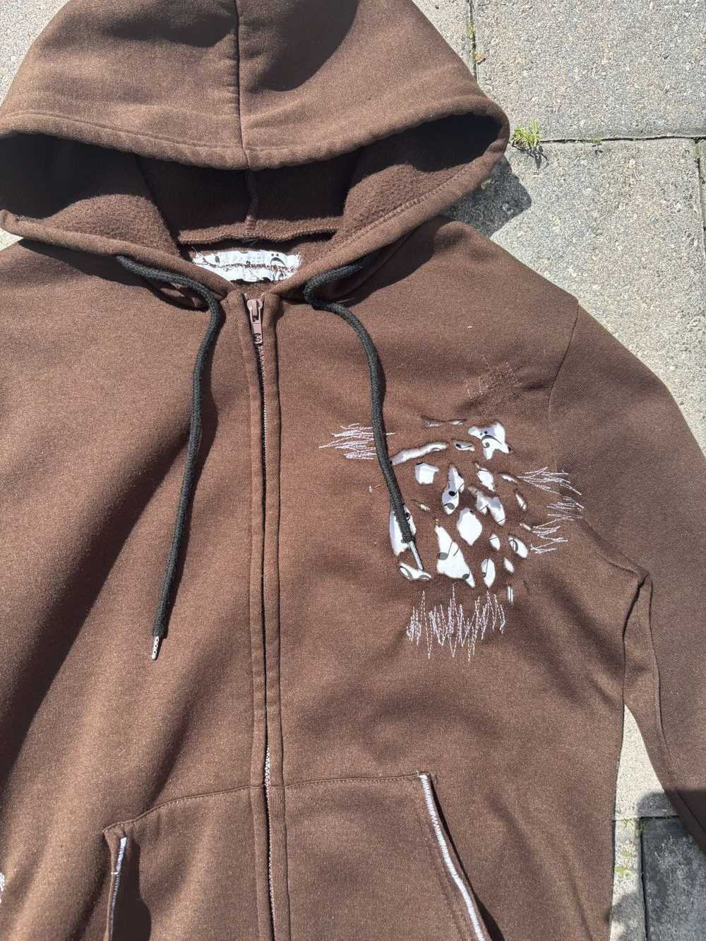 REWARD IF FOUND × Vintage scabbed symphony hoodie - image 4