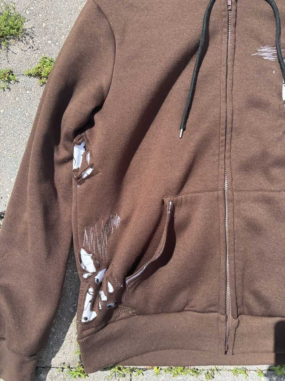 REWARD IF FOUND × Vintage scabbed symphony hoodie - image 5