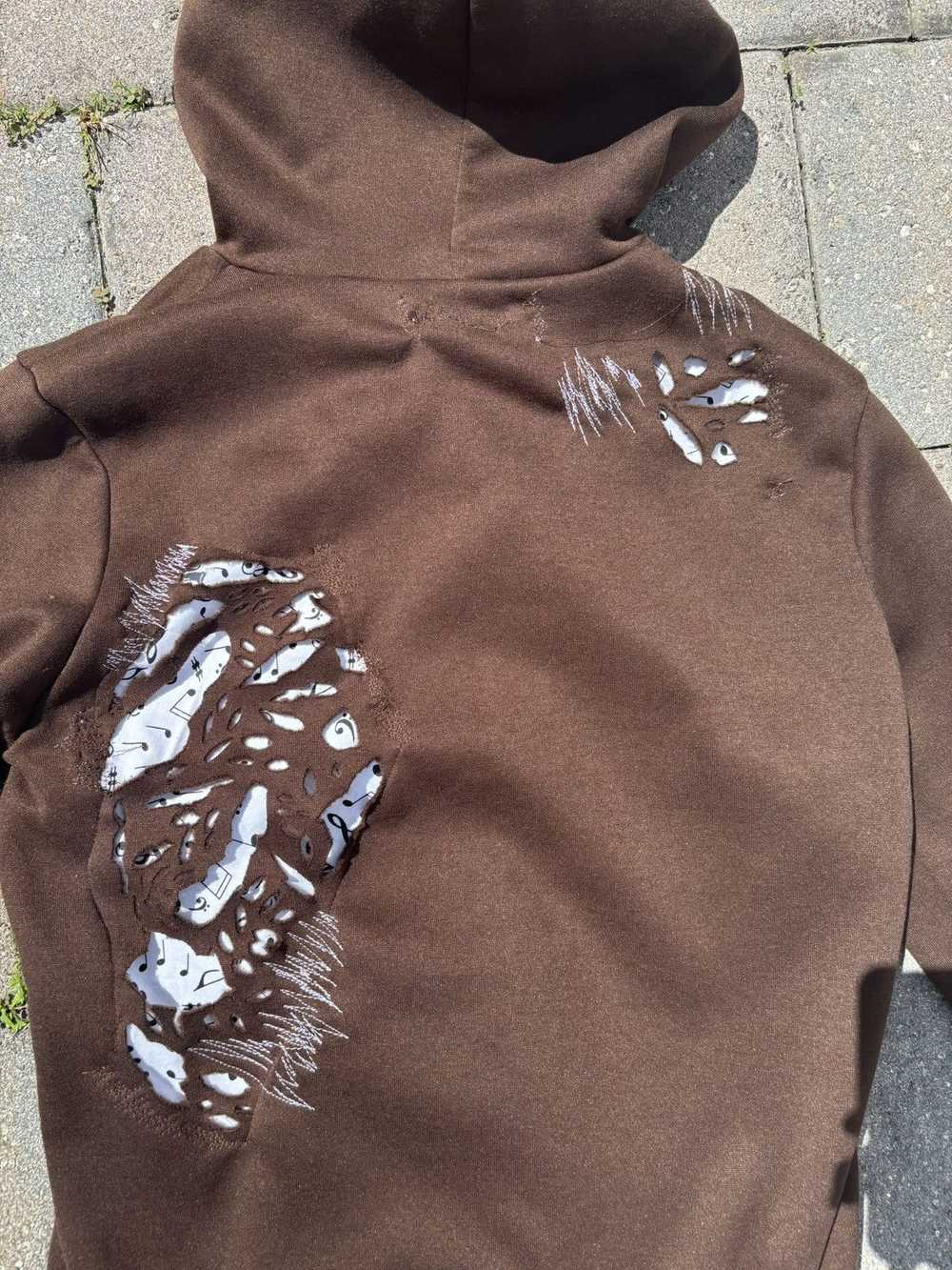 REWARD IF FOUND × Vintage scabbed symphony hoodie - image 6