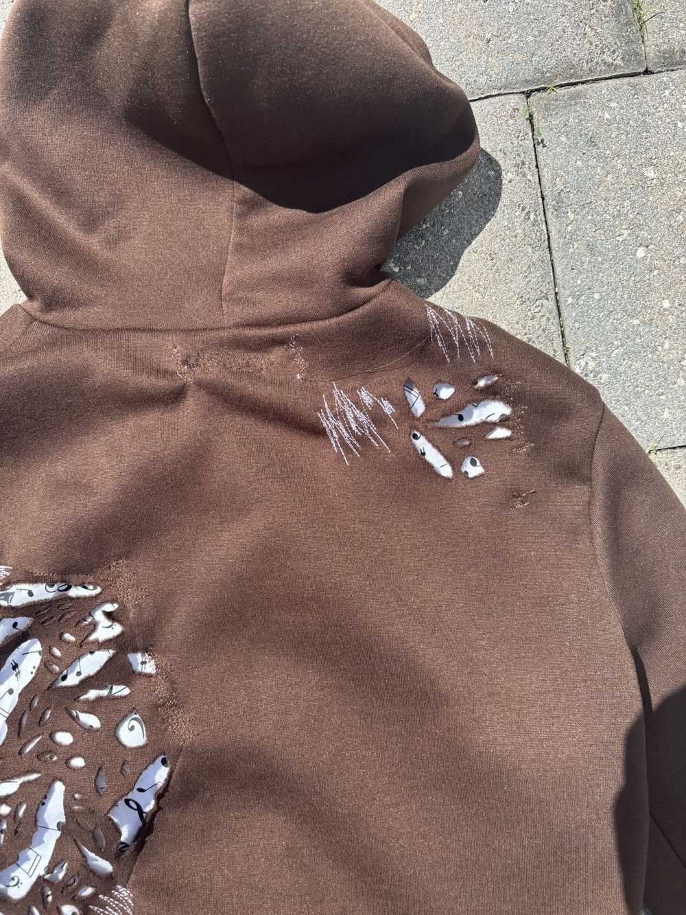 REWARD IF FOUND × Vintage scabbed symphony hoodie - image 8