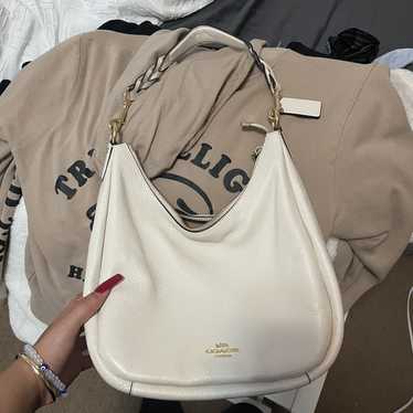 Coach cream leather white coach shoulder bag - image 1