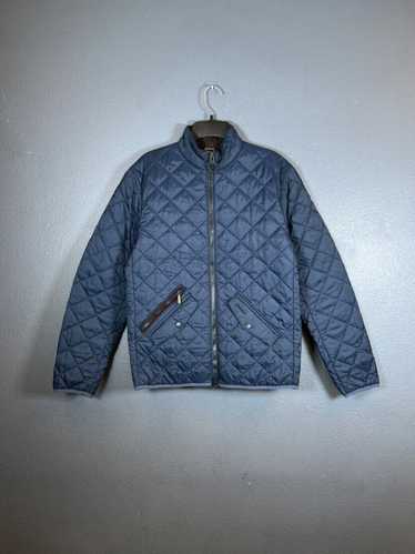 Barbour Barbour blue Diamond Quilted Men's SMALL F