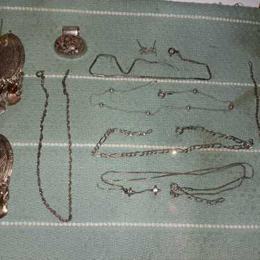 925 Sterling Silver jewelry Lot