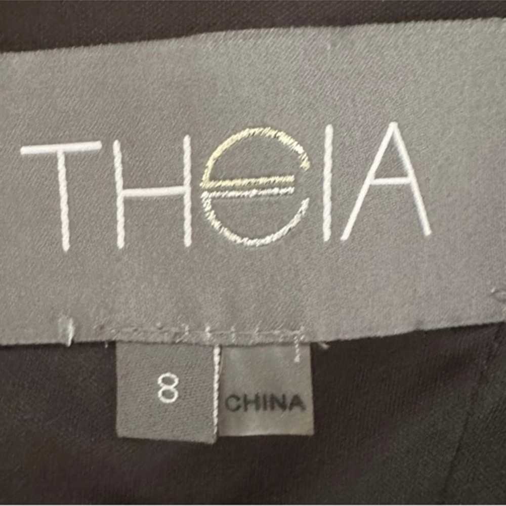 Theia black cocktail dress - image 10