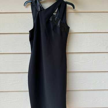 Theia black cocktail dress - image 1