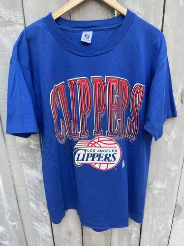 Logo 7 × Vintage 90s clippers basketball t shirt