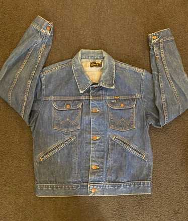 Vintage 1960/70s WRANGLER Denim Jacket Size 40 Ma… - image 1