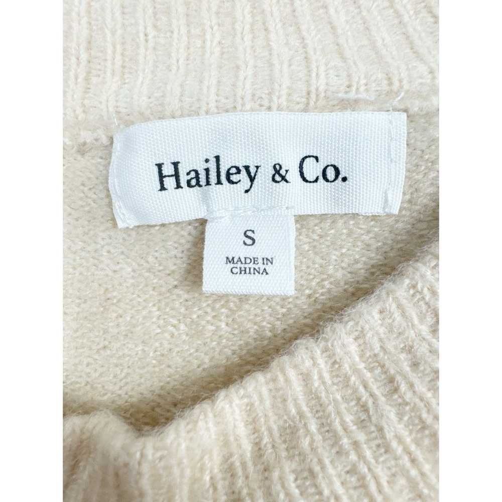 Unknown London NWOT Hailey & Co Beige Striped Swe… - image 4