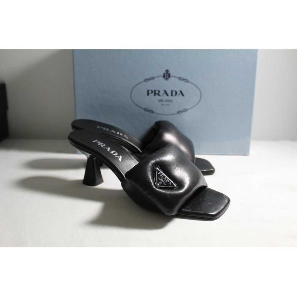 Prada Leather heels - image 2