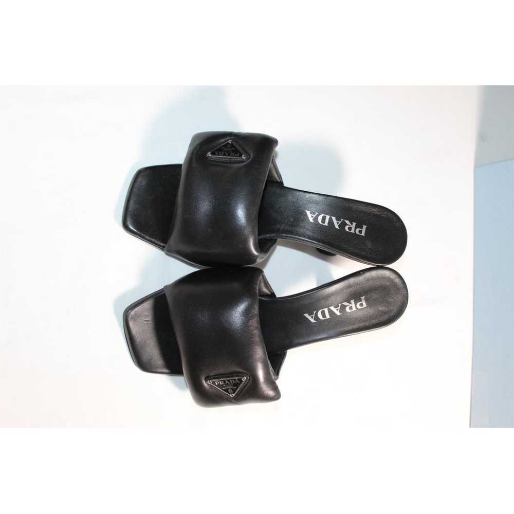 Prada Leather heels - image 4