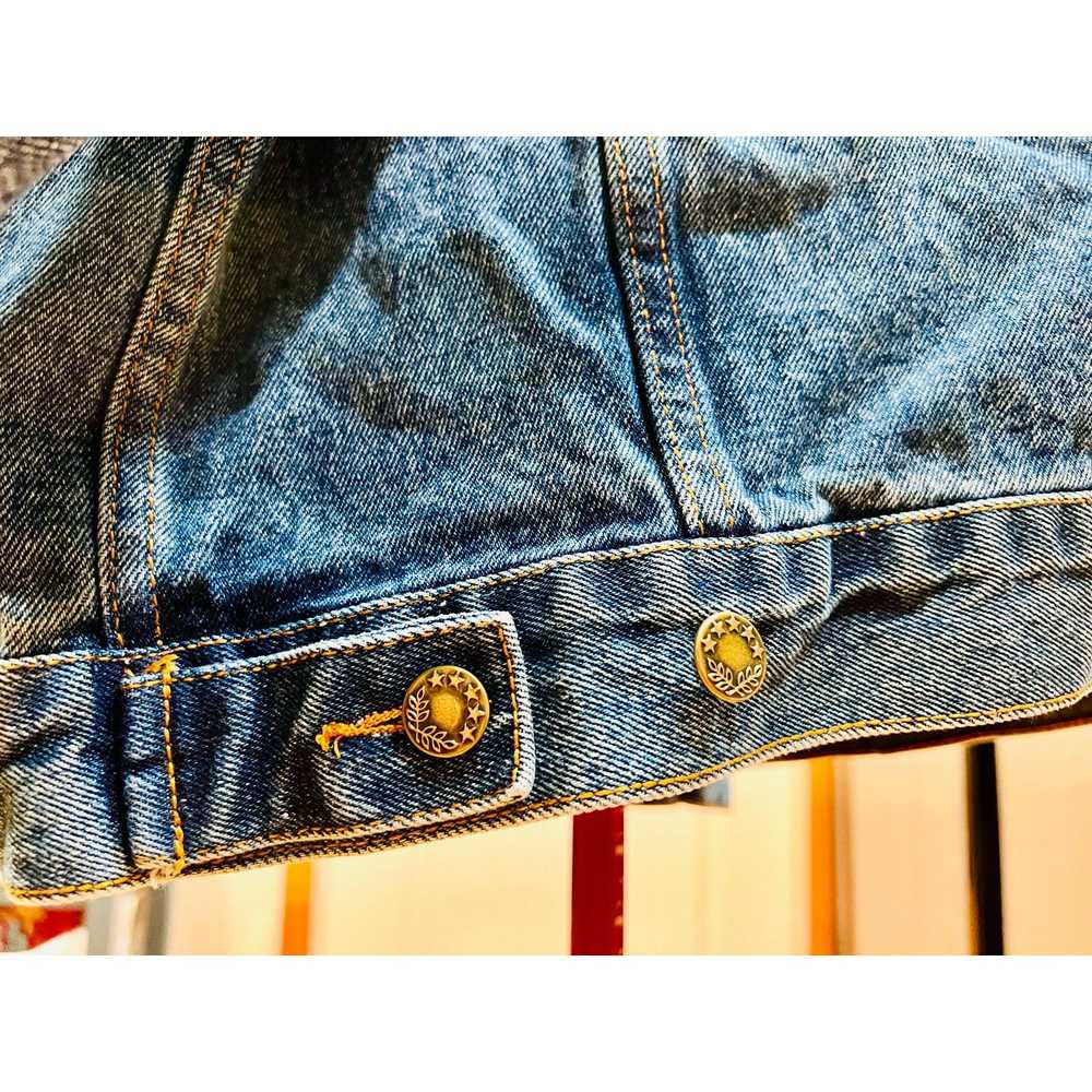 Disney Vintage Disneyland Resort heavy blue denim… - image 2