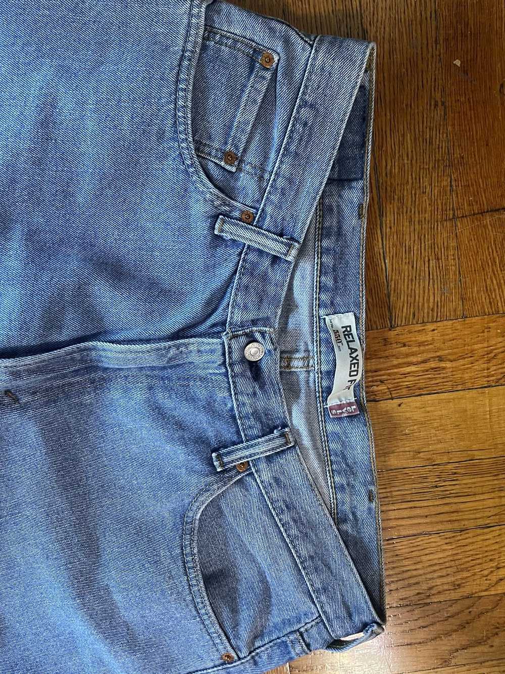 Levi's Levi’s 550 (Relaxed Fit) Blue Jeans - image 3