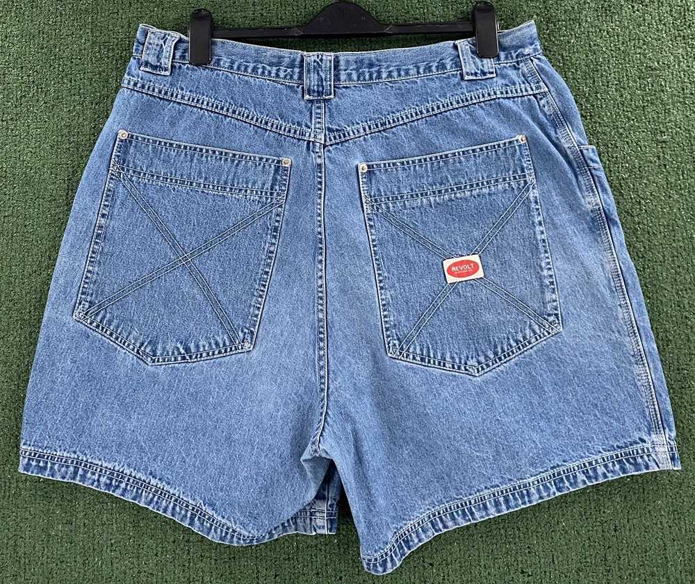 Vintage Vintage 90’s Revolt Deep Pocket Jean Shor… - image 1