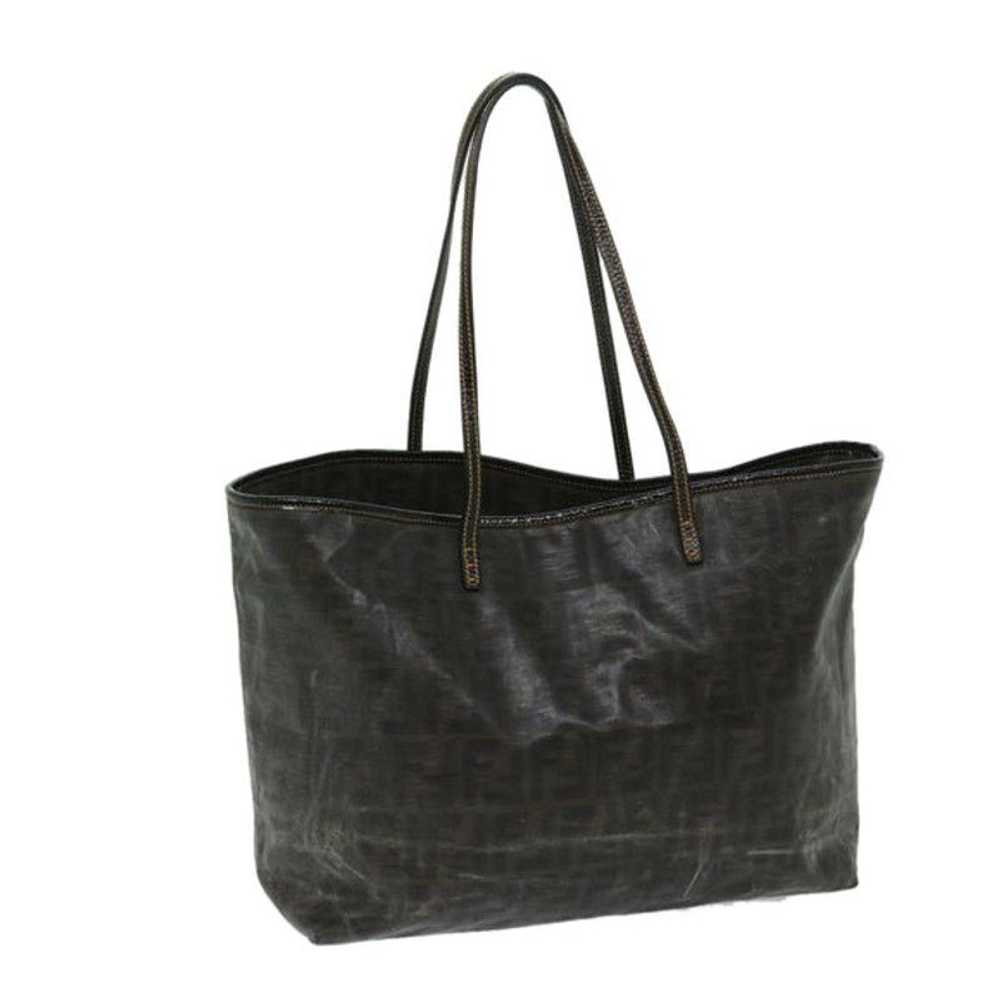 Fendi FENDI Zucca Canvas Tote Bag Brown - image 1