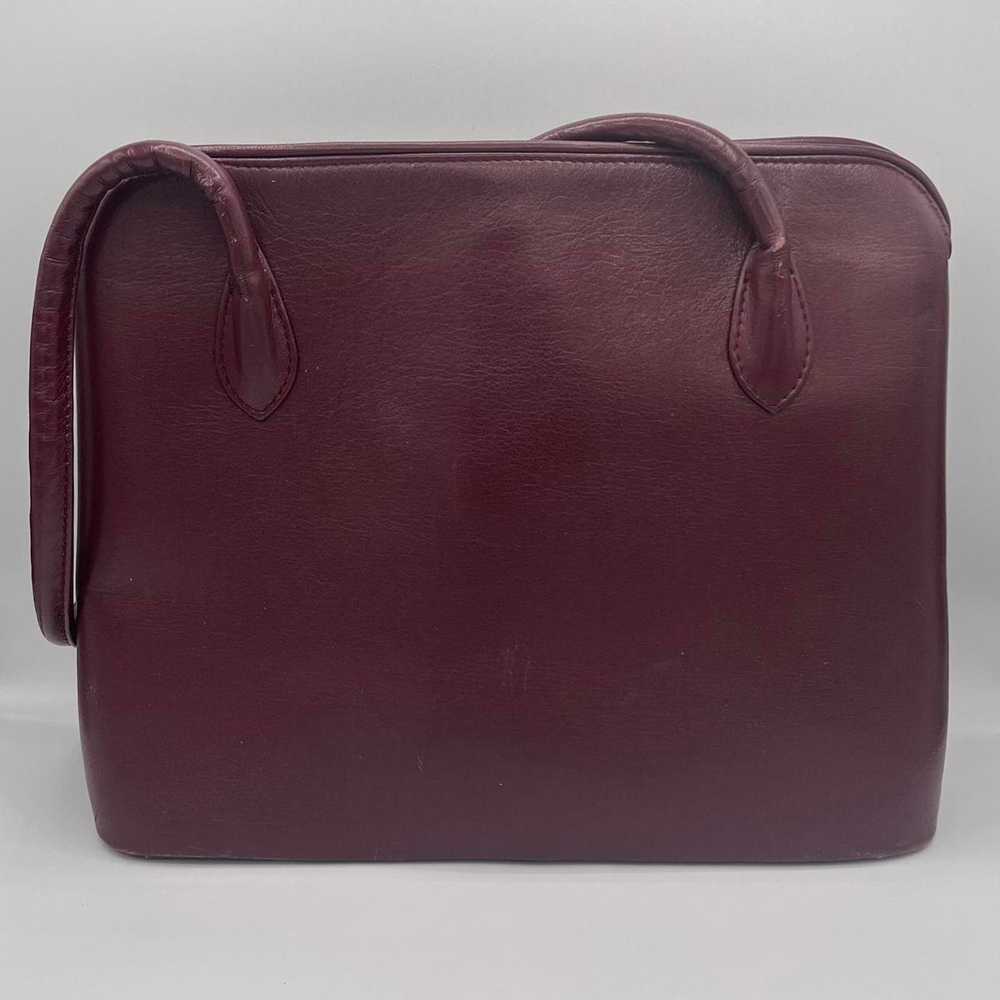 Other Vintage burgundy tote bag - image 1