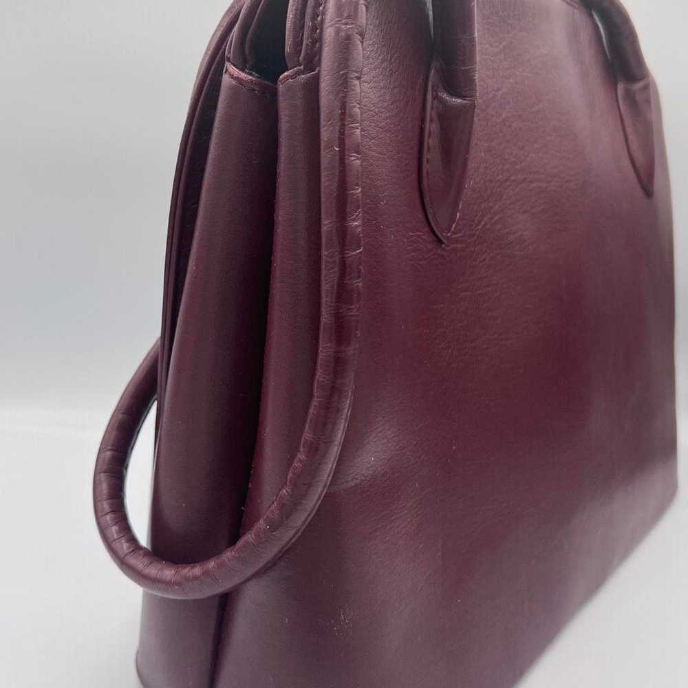 Other Vintage burgundy tote bag - image 2