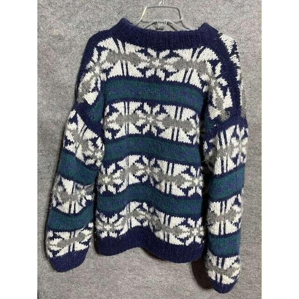 Other Otavalo Sweater Womens L Fair Isle Wool Kni… - image 2