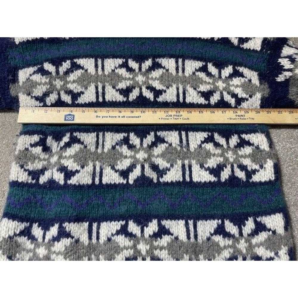 Other Otavalo Sweater Womens L Fair Isle Wool Kni… - image 4