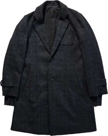 UNDERCOVER　Double Breasted Chester Coat Kester Mens Double-Breasted Wool Overcoat