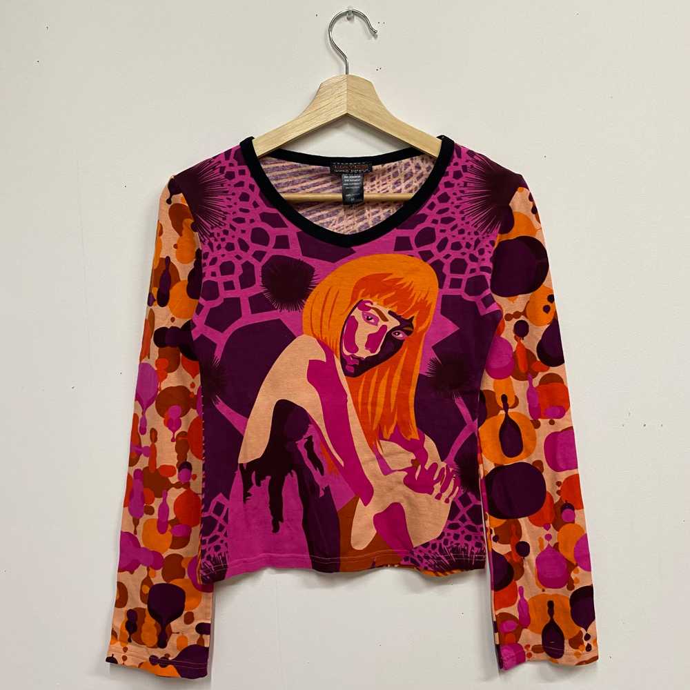 Deadstock late 90s/00s hayes graphic top - image 1