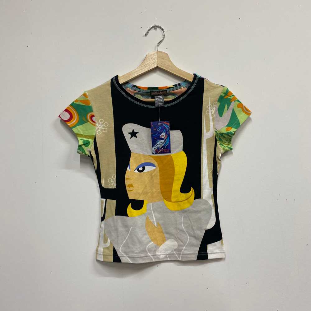 Deadstock late 90s/00s hayes graphic top - image 1