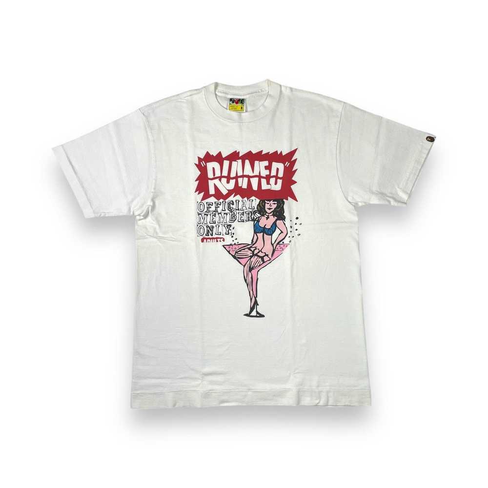 Bape Ursus Bape Ruined Members Only Tee - image 1