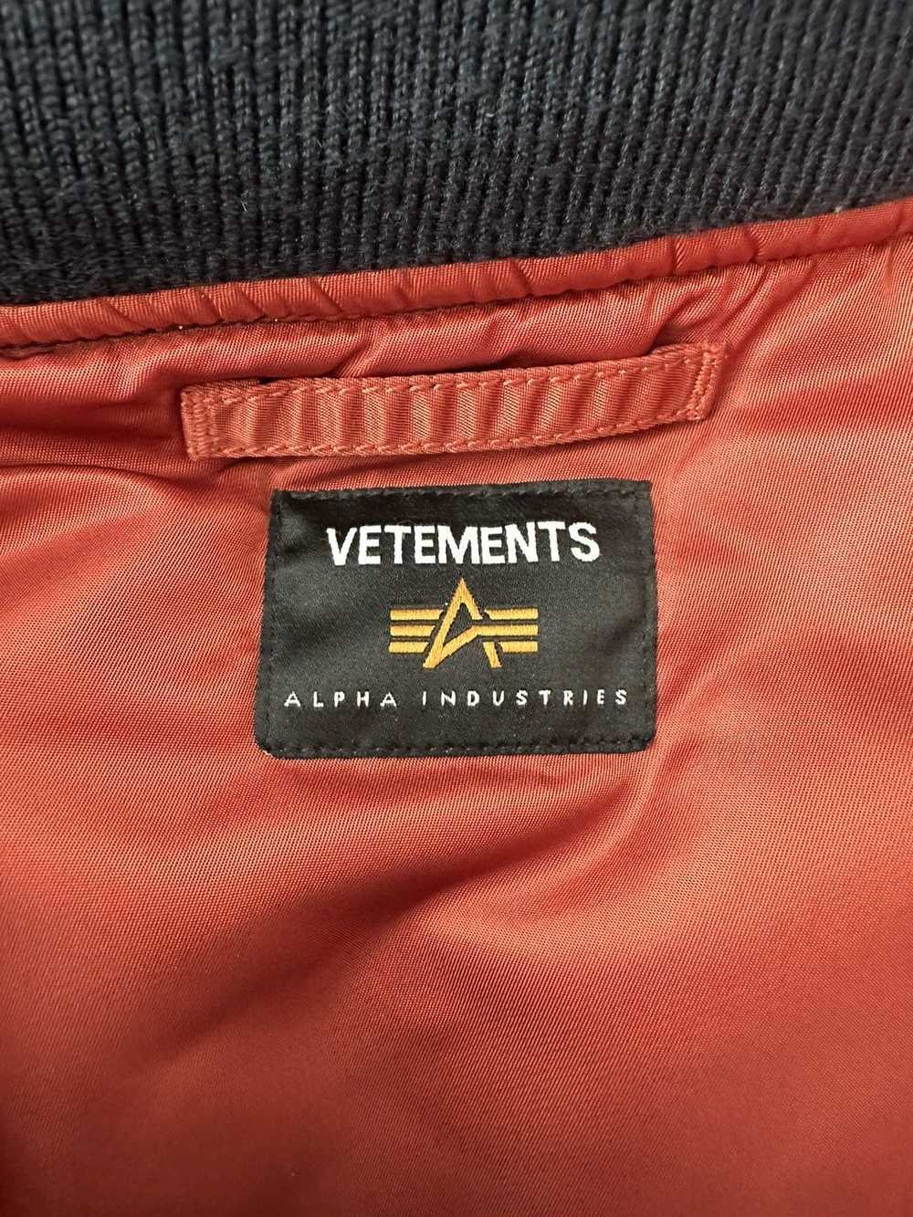 Alpha Industries × Vetements Racing Bomber Jacket - image 11