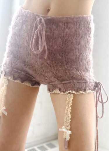 Love & Lemons knit hot shorts