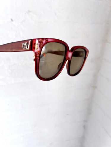 Emanuel Khan French jumbo sunglasses