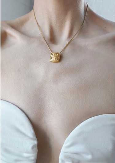 authentic Givenchy gold plated necklace