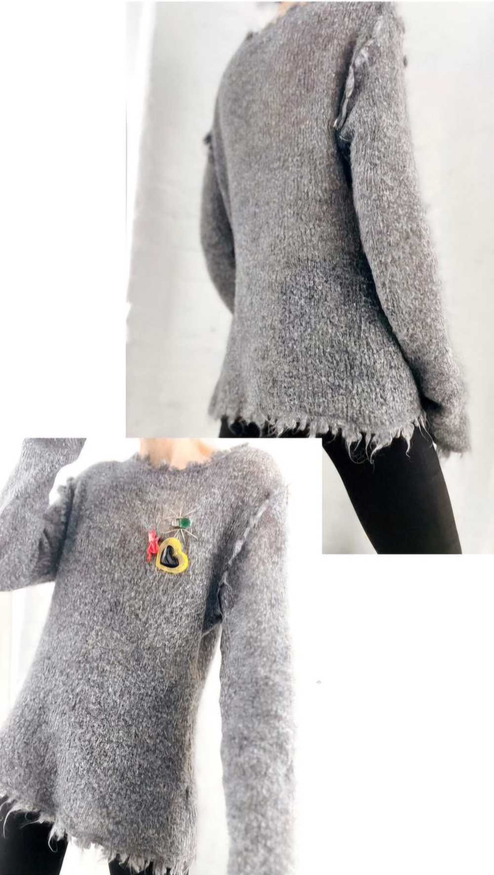 Italian artisan mohair jumper - image 1