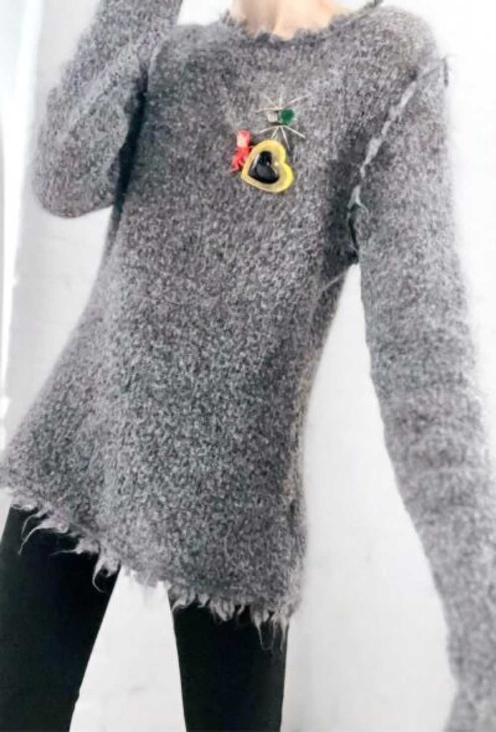 Italian artisan mohair jumper - image 2