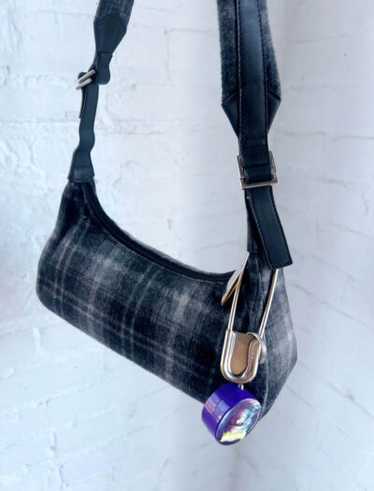 authentic Salvatore Ferragamo plaid bag