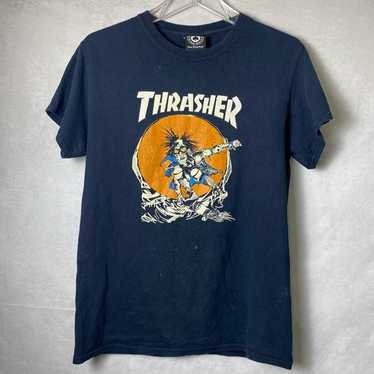 THRASHER - M 90s THRASHER PUSHEAD Tシャツ HANES スラパス 送料無料 M 90s THRASHER PUSHEAD Tシャツ HANES スラパス