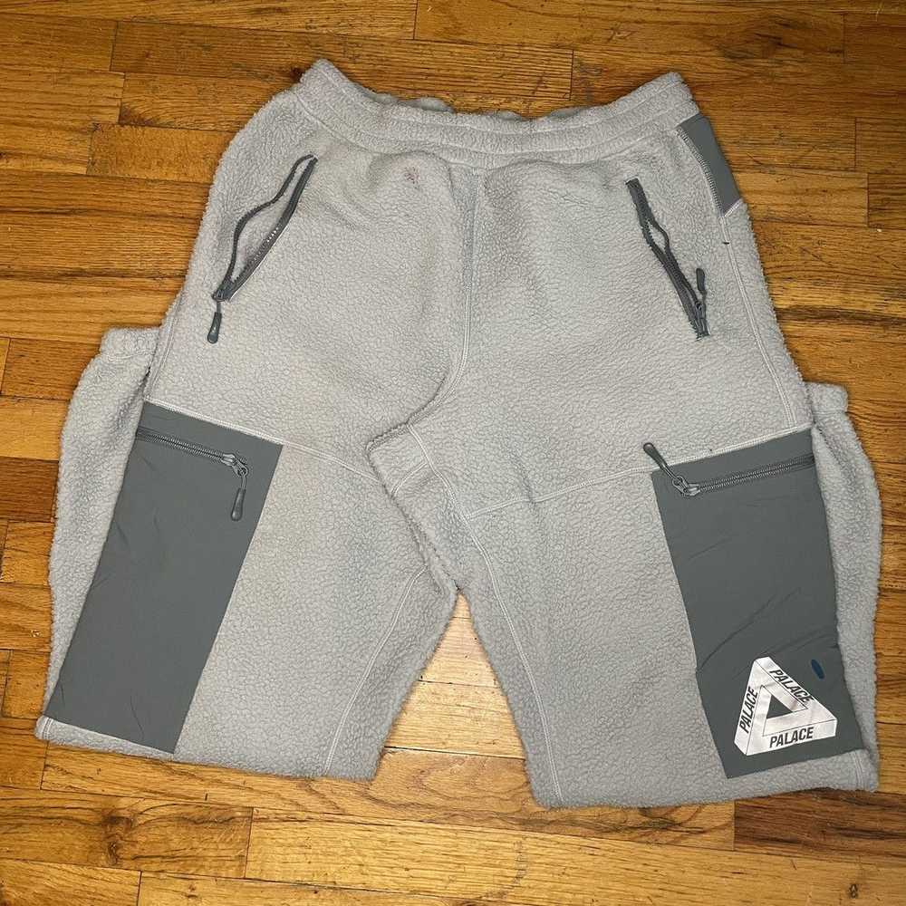 Palace Palace thermalite fleece jogger grey