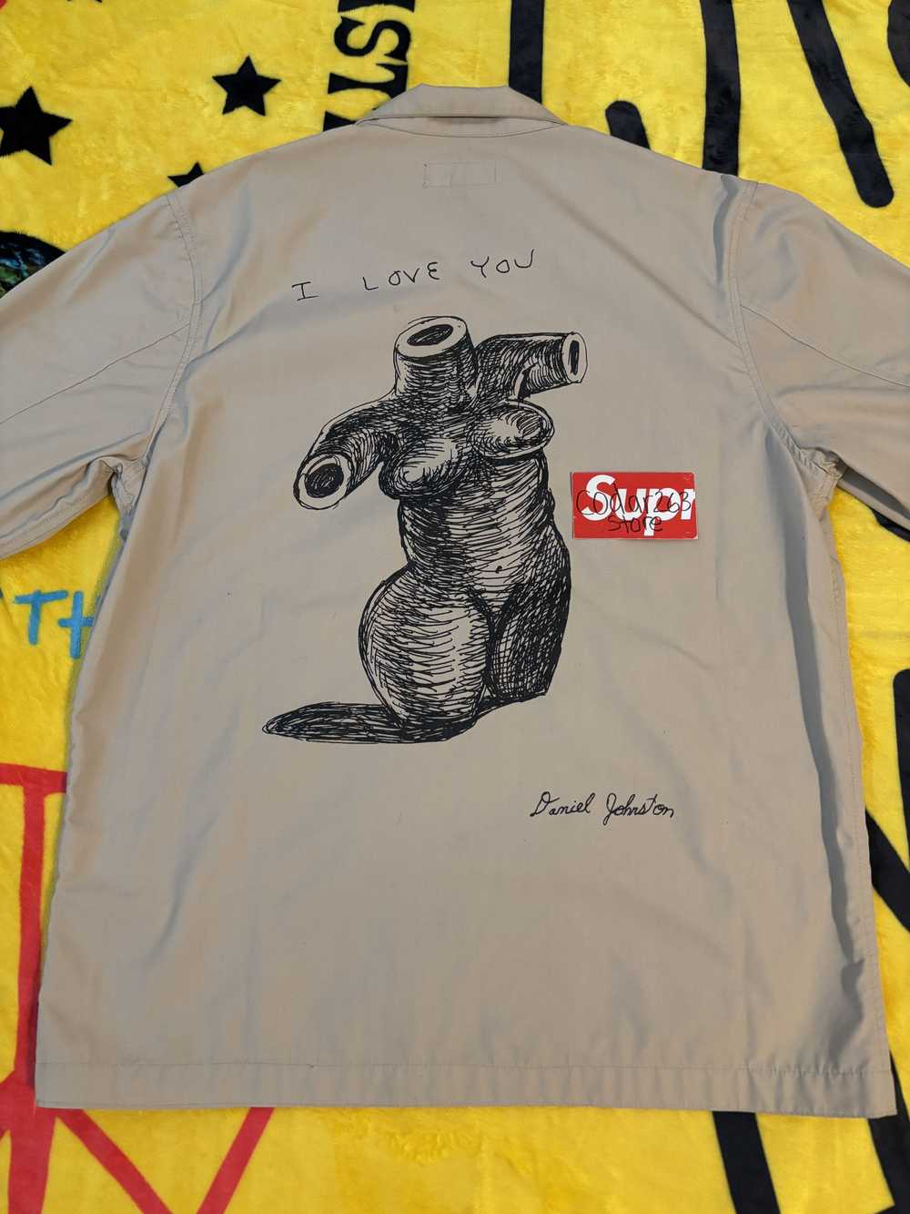 Supreme Daniel Johnston I Love You Harrington-Sty… - image 4