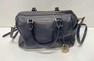 Michael Kors Pebble Leather Bedford Duffle Satche… - image 1