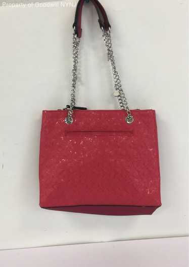 Guess Los Angeles Pink Diamond Stitch Chain Strap 