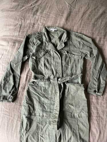 Alex Mill Expedition Jumpsuit in Washed Twill (L) 