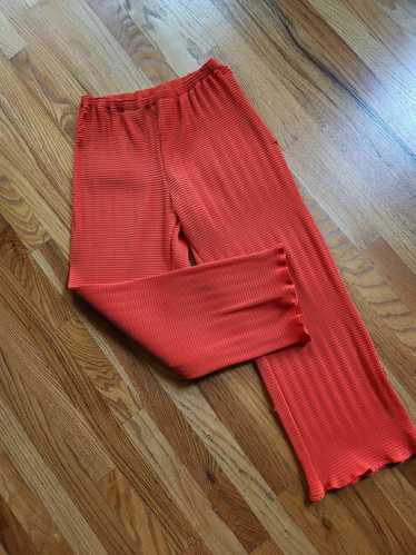 Nin studio Pleat Pant - Orange (L) | Used,…