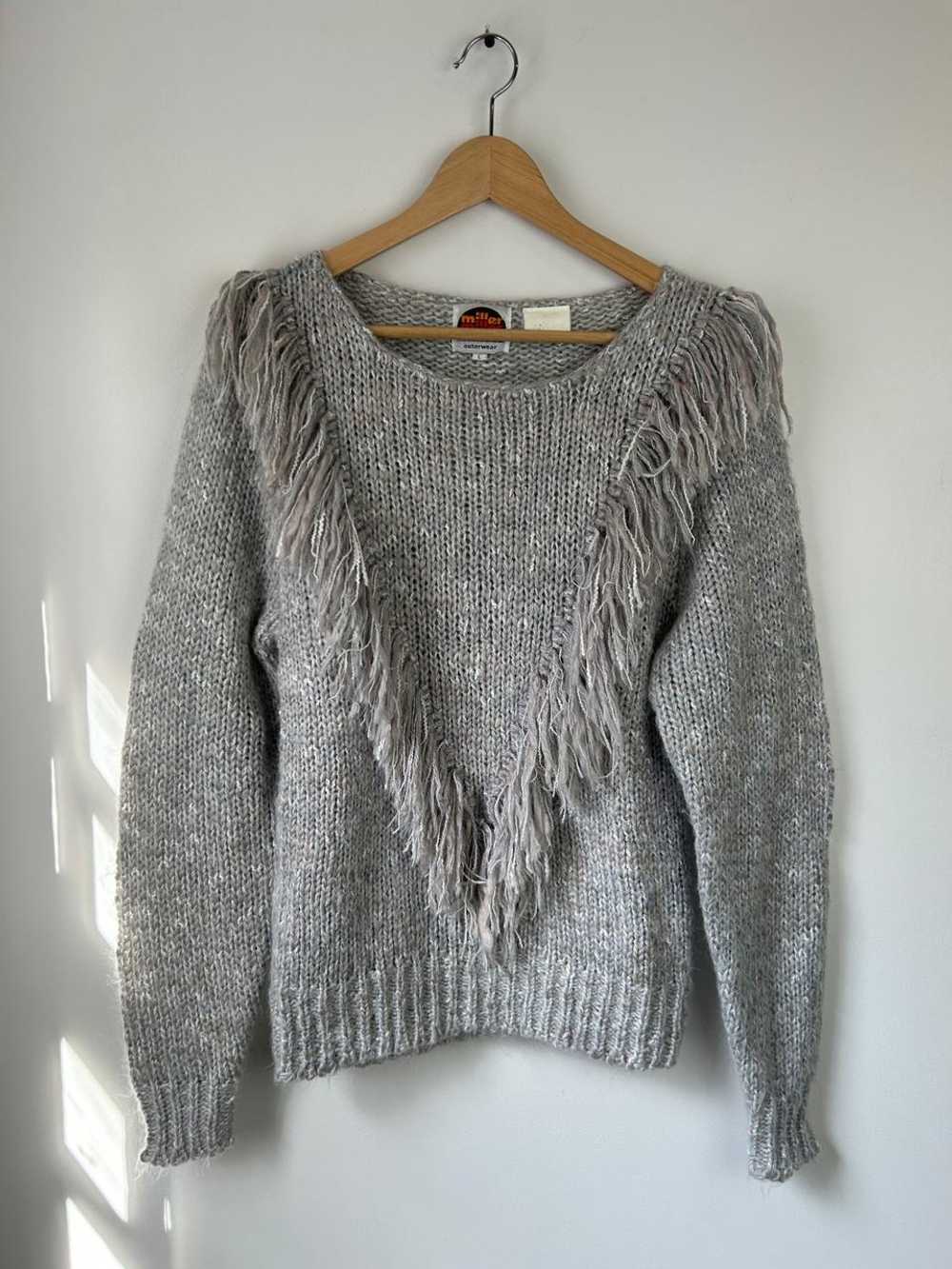 Miller Miller Miller Vintage Fringe Sweater (L) |… - image 1