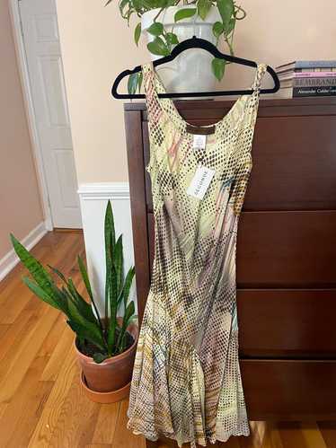 Fenn Wright Manson Silk Abstract Dress (10) | Used