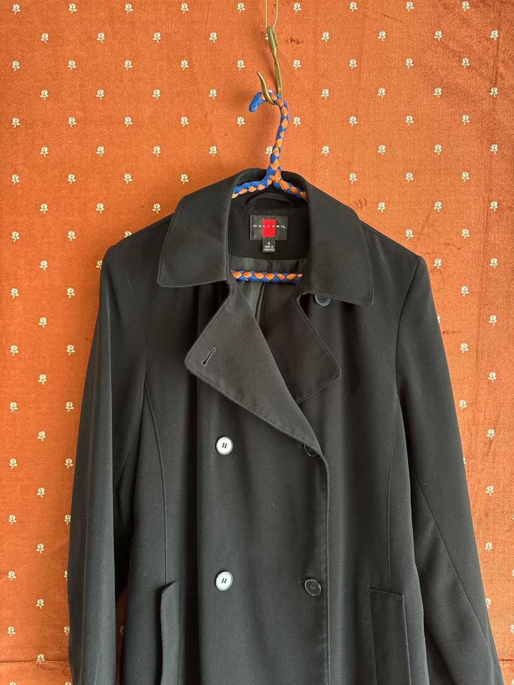 Gallery Black trench coat (4) | Used, Secondhand,… - image 2