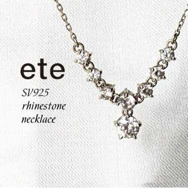 Ete necklace silver - Gem