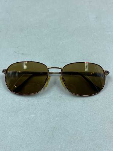 Yves Saint Laurent Gold Women Sunglasses - Size On