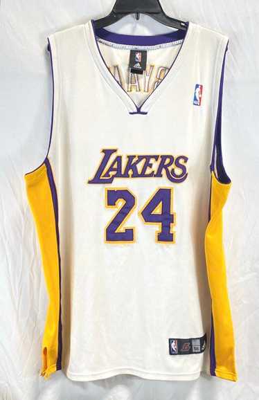 Nike Adidas White LA Lakers Kobe Bryant #8 Jersey 