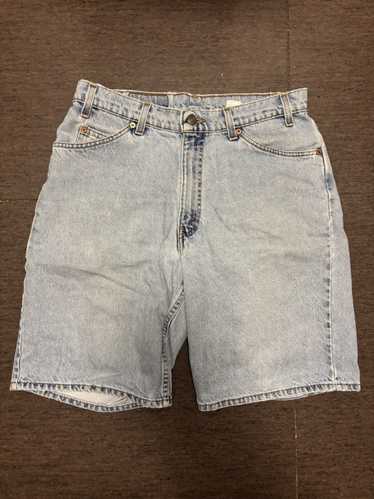 90s Vintage 950 Levis Jean Shorts 11 Cut Offs Orange Tab White Denim High Rise Made In USA shops 100% Cotton RUNS SMALL